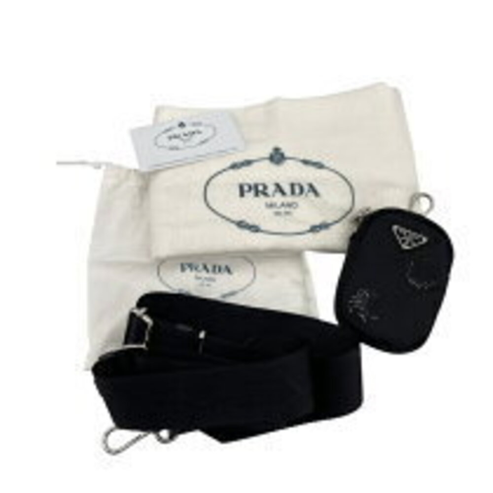 Prada Re Edition Shoulder Bag Black Nylon - Picture 7 of 8